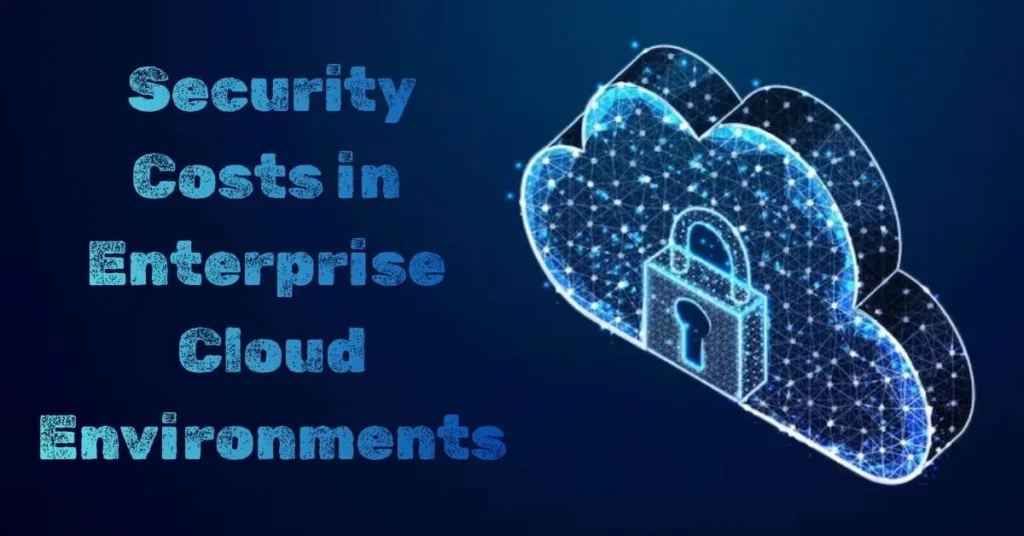 Security Costs in Enterprise Cloud Environments